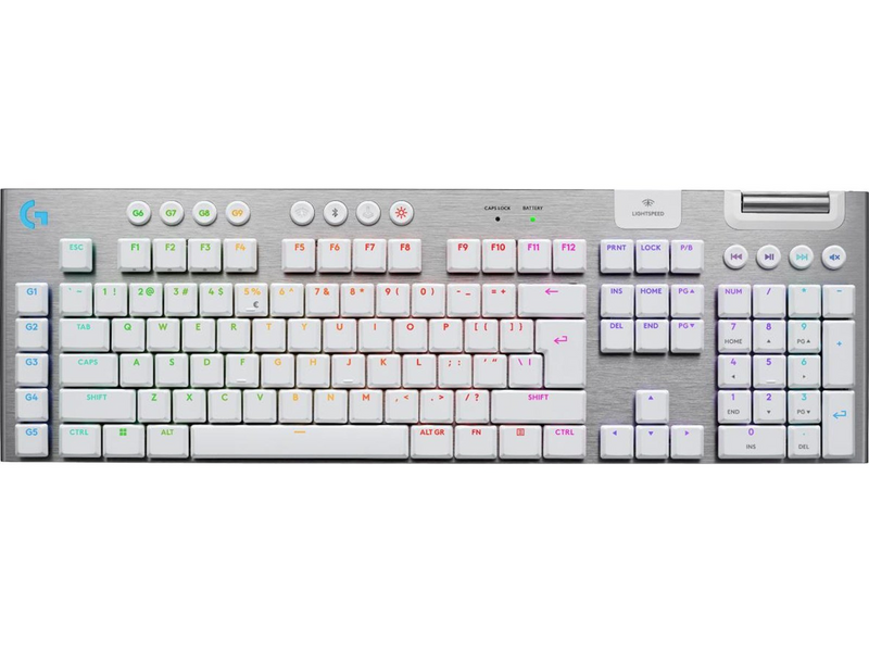 Logitech G G915 X - LIGHTSPEED - Clicky - 100% - Gaming Tastaturen - Englisch - US - Schwarz