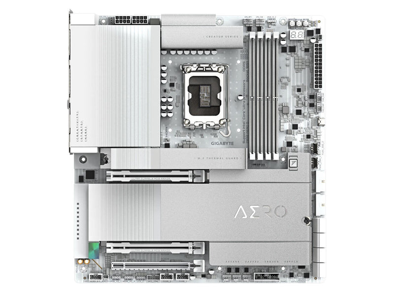 GIGABYTE Z890 AERO D Mainboard - Intel Z890 - Intel LGA1851 socket - DDR5 RAM - ATX