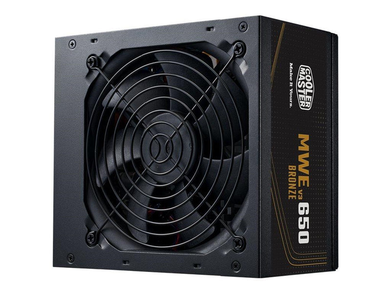 Cooler Master MWE Bronze V3 650 Netzteile - 650 Watt - 120 mm - ATX - 80 Plus Bronze zertifiziert