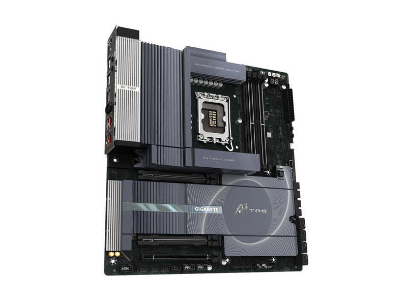 GIGABYTE Z890 AI TOP Mainboard - Intel Z890 - Intel LGA1851 socket - DDR5 RAM - Extended ATX