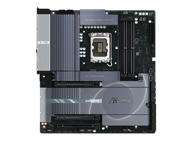 GIGABYTE Z890 AI TOP Mainboard - Intel Z890 - Intel LGA1851 socket - DDR5 RAM - Extended ATX