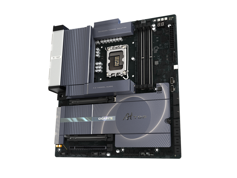 GIGABYTE Z890 AI TOP Mainboard - Intel Z890 - Intel LGA1851 socket - DDR5 RAM - Extended ATX