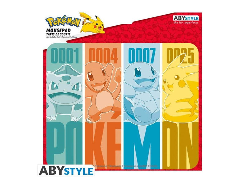 ABYstyle POKEMON Flexible Mousepad Kanto Starters