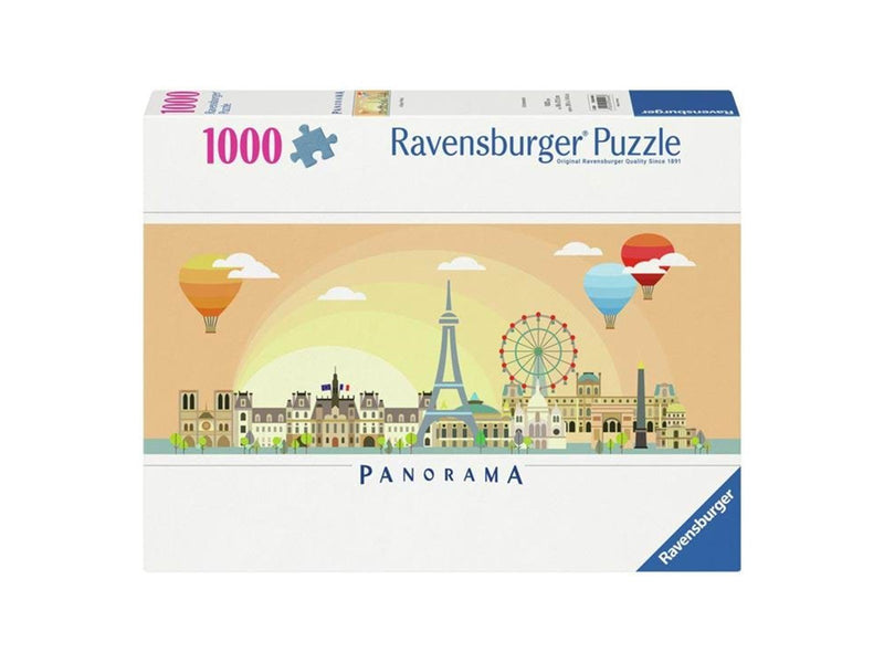 Ravensburger Air Ballon Over Paris 1000p