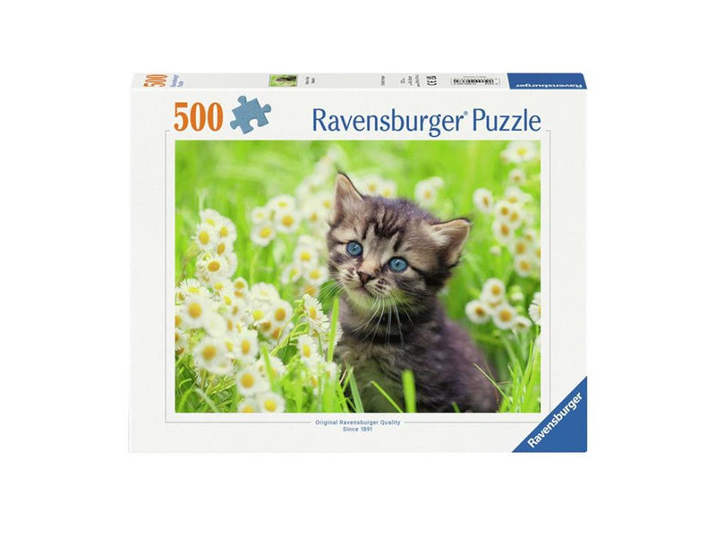 Ravensburger Kitten In The Meadow 500p
