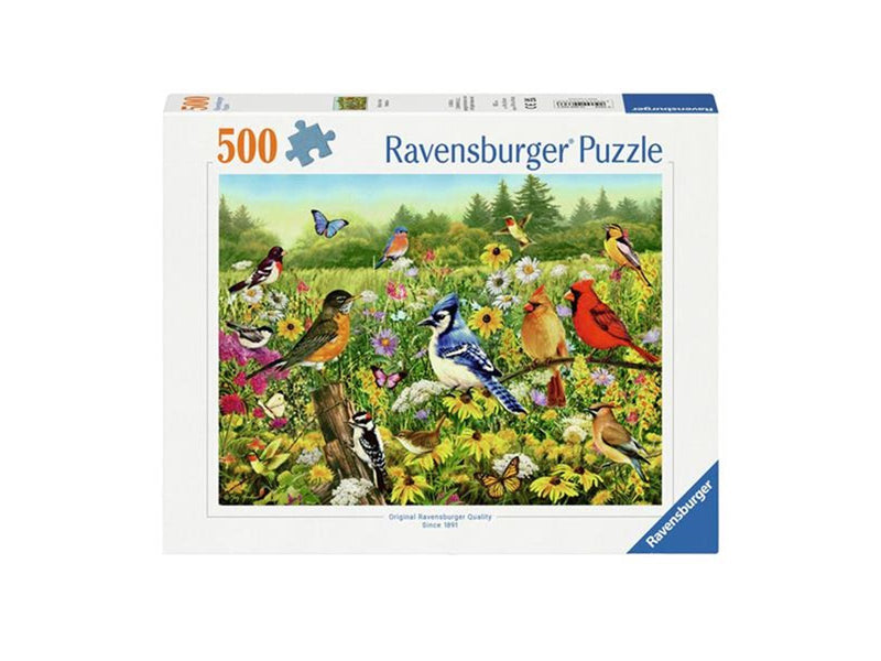 Ravensburger Birds in the Meadow 500p