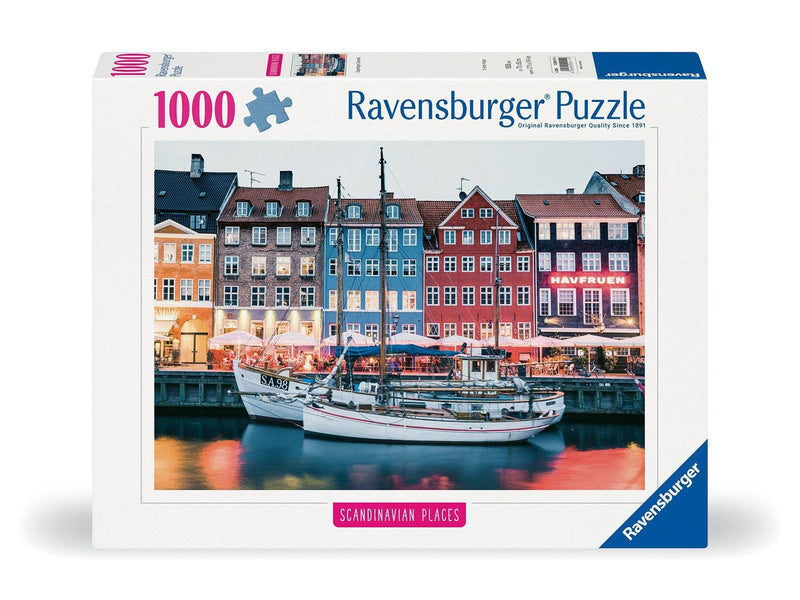 Ravensburger Scandinavian Copenhagen Denmark 1000p