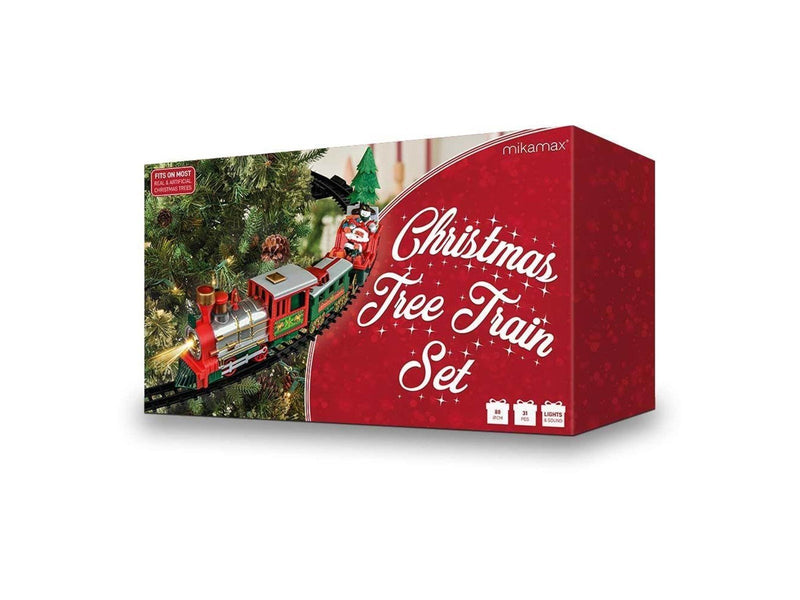 Mikamax Christmas Tree Train Set