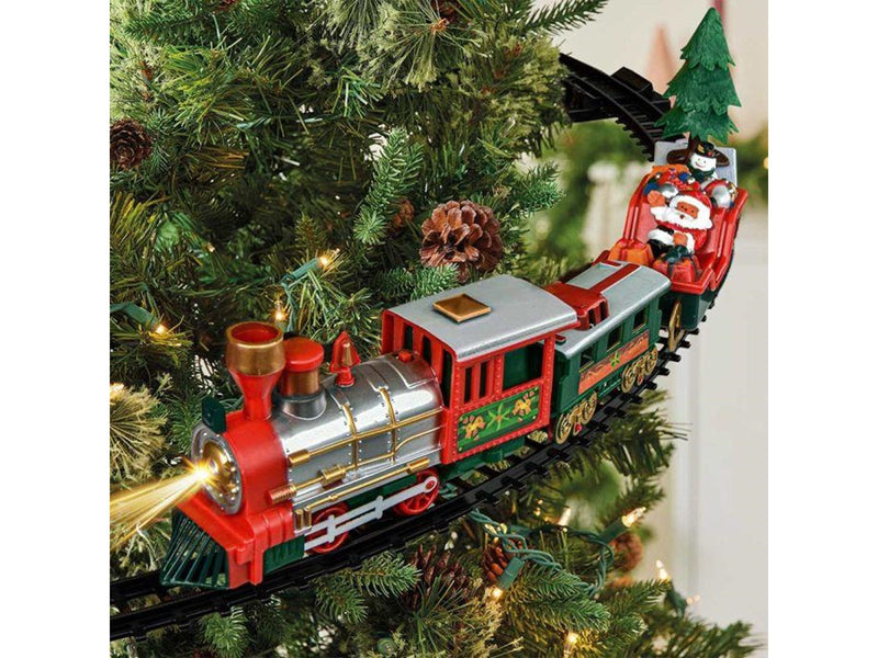 Mikamax Christmas Tree Train Set