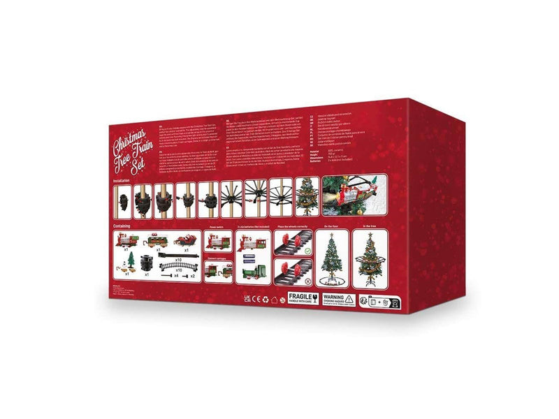 Mikamax Christmas Tree Train Set