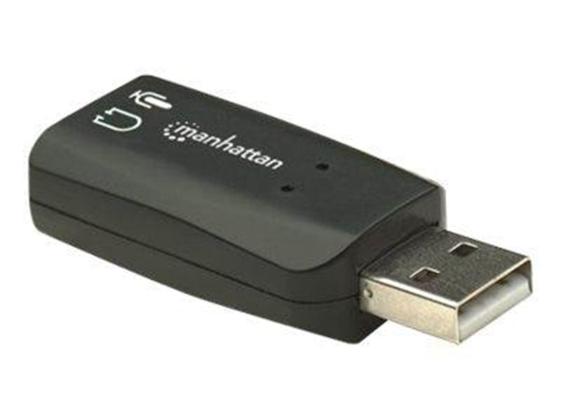 IC INTRACOM Manhattan Sound Adapter USB-A to 3.5mm