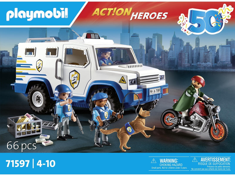Playmobil Action - Police Money Transporter