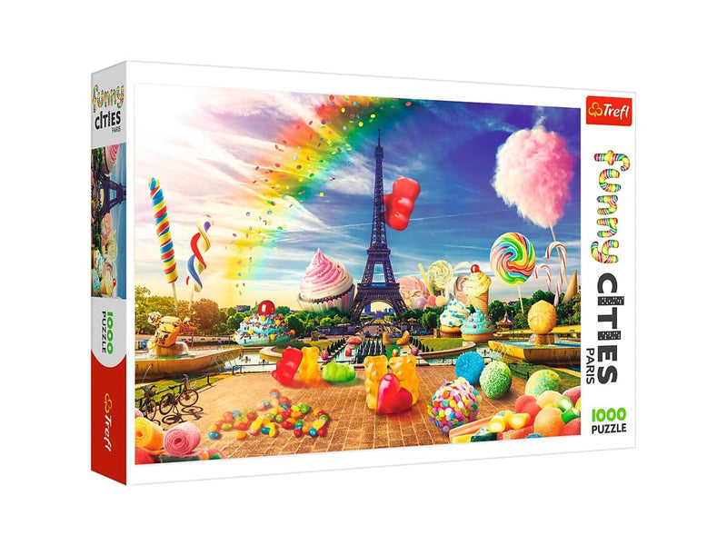 Trefl Puzzle - Funny Cities - Sweet Paris (1000 pieces) Boden