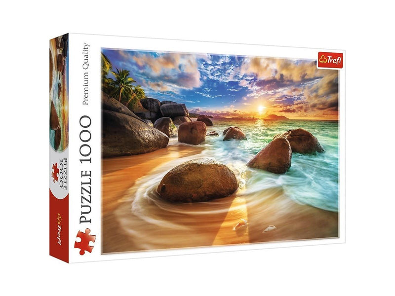 Trefl Puzzle - Samudra Beach India (1000 pieces) Boden
