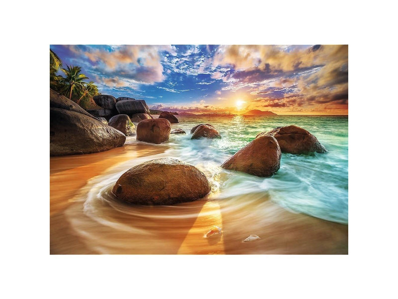 Trefl Puzzle - Samudra Beach India (1000 pieces) Boden