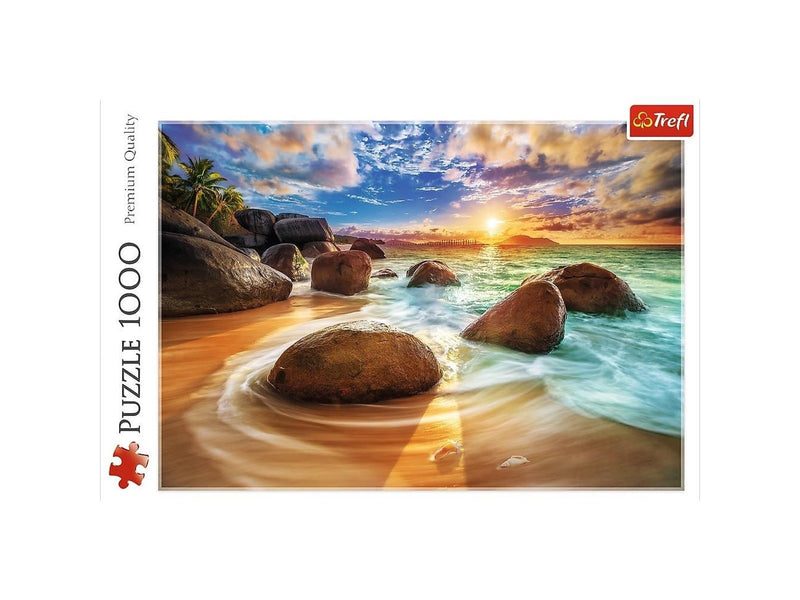 Trefl Puzzle - Samudra Beach India (1000 pieces) Boden