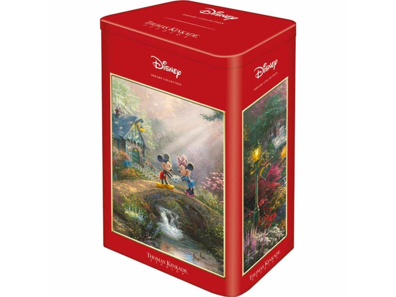 Schmidt Puzzle Tin - Thomas Kinkade: Disney - Mickey & Minnie (500 Pieces) Boden