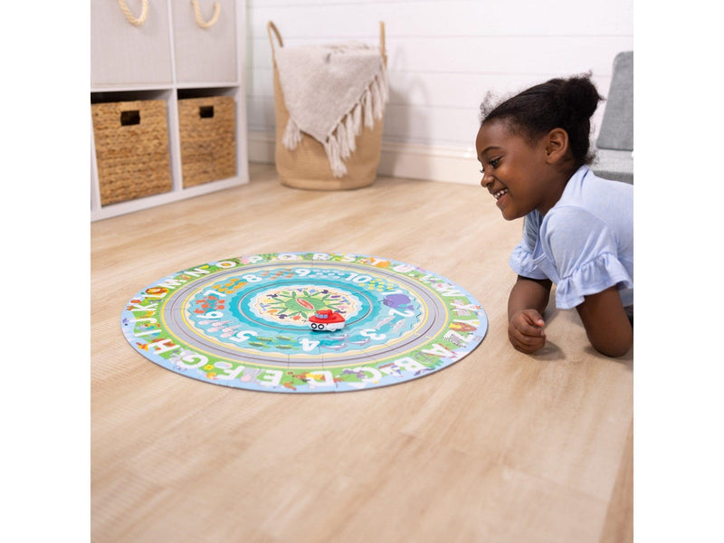 Melissa & Doug Puzzle - Round the Shore Tracks 48 pcs Boden