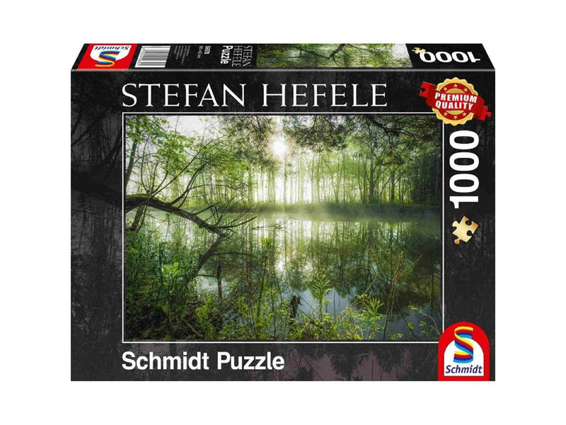 Schmidt Puzzle - Stefan Hefele: Homeland jungle (1000 pieces) Boden