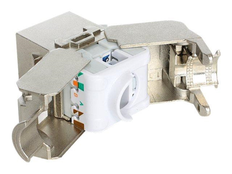 DeLOCK Keystone Module RJ45 jack  LSA Cat.6A STP