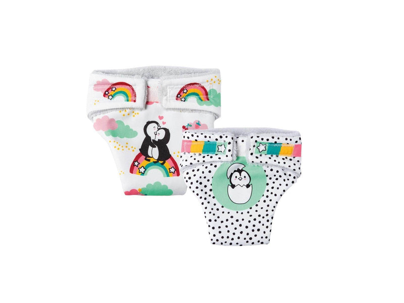 Heless Doll diapers Penguin 2 pieces 35-45 cm