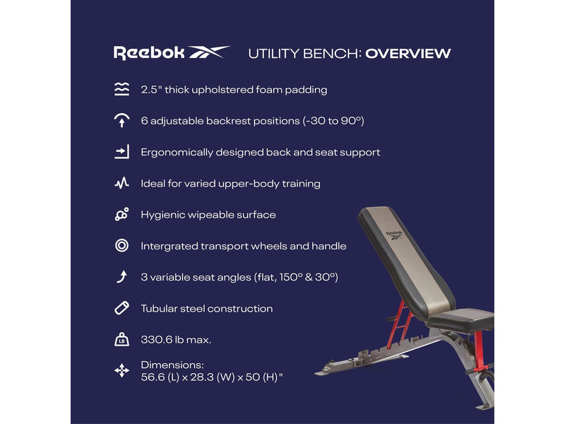 Reebok Utility Bench Training bench