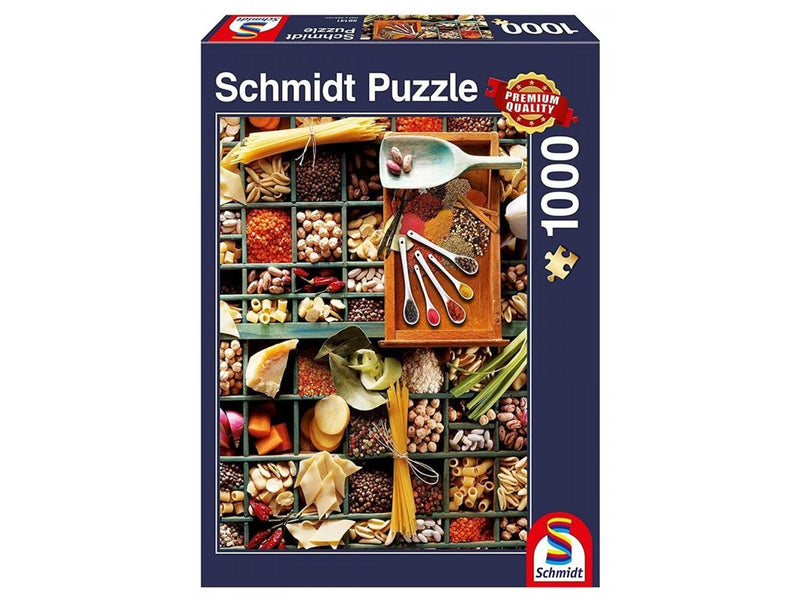 Schmidt Puzzle - Kitchen Potpourri (1000 pieces) Boden
