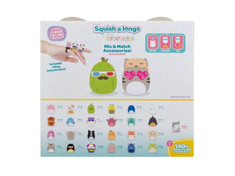 Squishalongs Squish-a-longs 2.5 cm 25 Pack