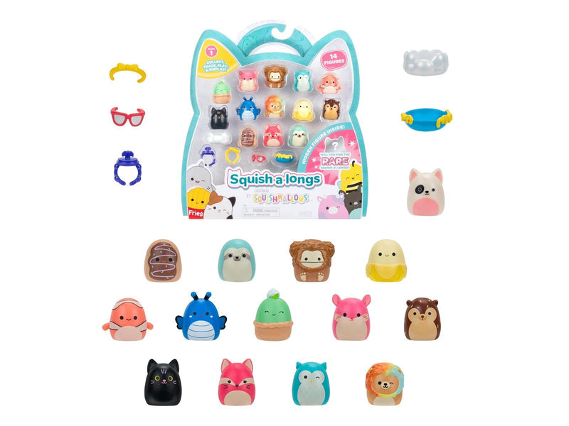 Squishalongs Squish-a-longs 2.5 cm 14 Pack