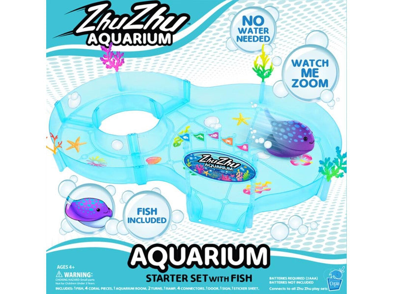 ZhuZhuPets Aquarium Starter Set with Fish