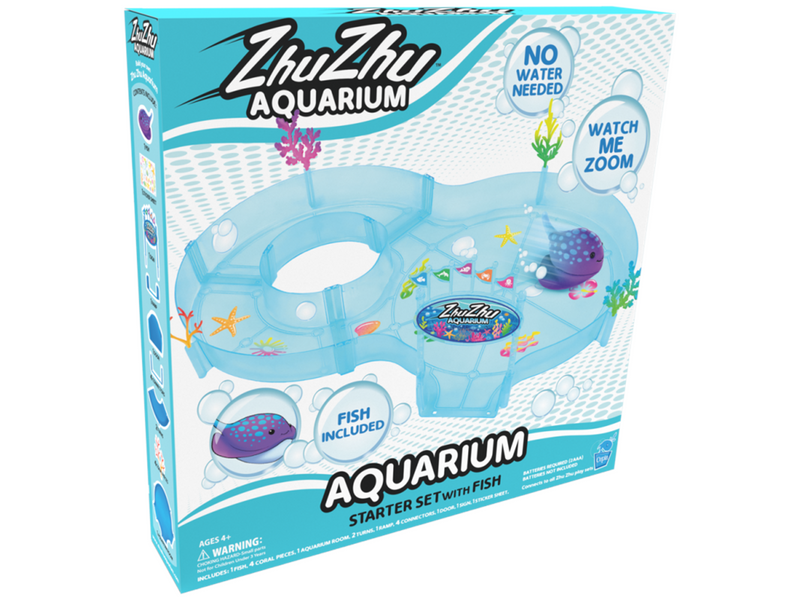 ZhuZhuPets Aquarium Starter Set with Fish