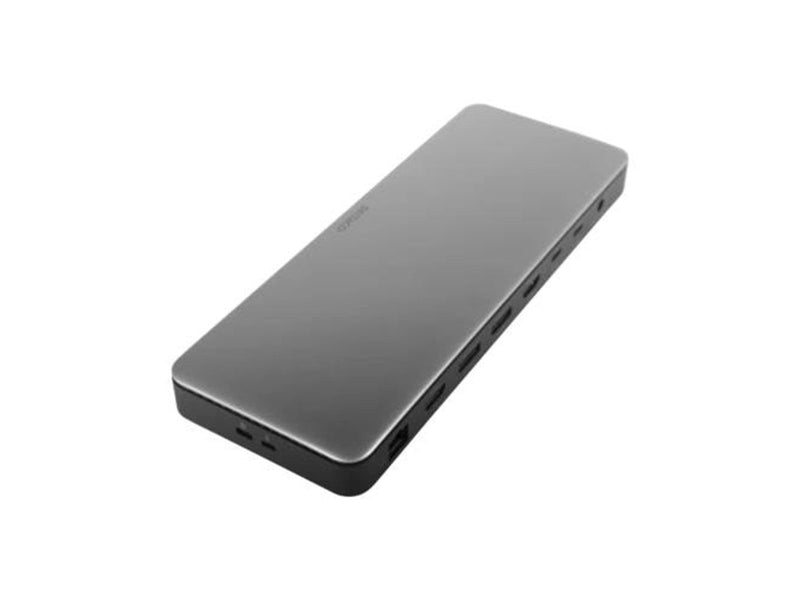 Deltaco USB-C dock triple 2x HDMI/DP USB-C/USB-A/RJ45/S