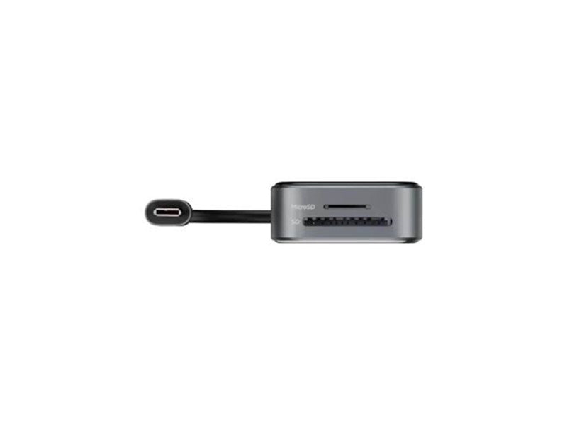 Deltaco Transparent USB-C Docking Station Dual 2x HDMI