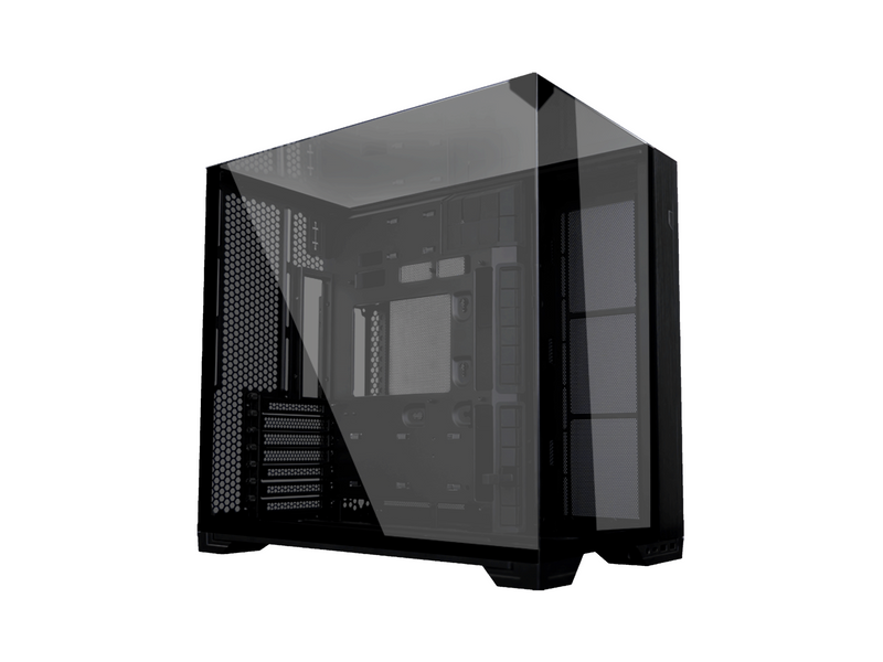 Lian Li O11 Vision Compact Black - Gehäuse - Miditower - Schwarz