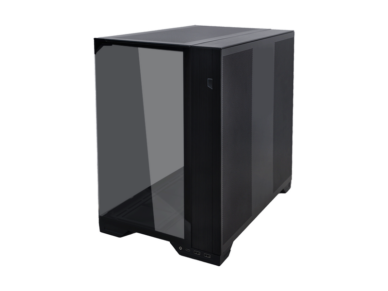 Lian Li O11 Vision Compact Black - Gehäuse - Miditower - Schwarz