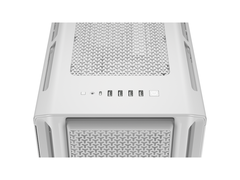 Corsair 5000T White - Gehäuse - Miditower - Weiß