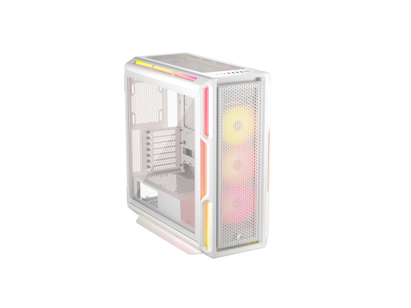 Corsair iCUE LINK 5000T LX RGB White - Gehäuse - Miditower - Weiß