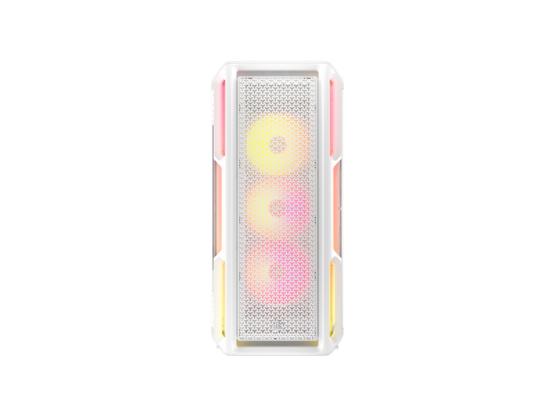 Corsair iCUE LINK 5000T LX RGB White - Gehäuse - Miditower - Weiß