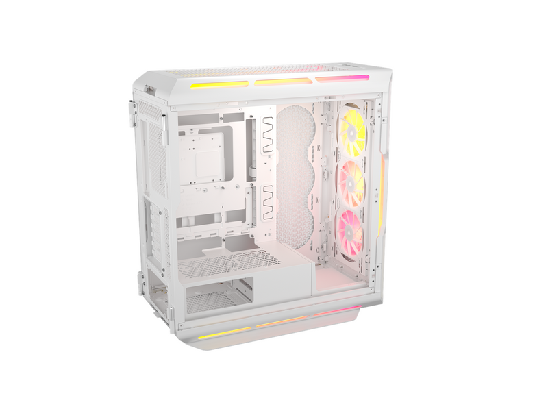 Corsair iCUE LINK 5000T LX RGB White - Gehäuse - Miditower - Weiß