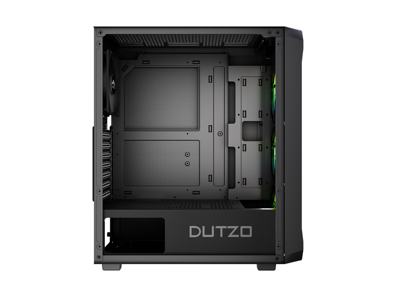 DUTZO C321 Mesh TG ARGB - Gehäuse - Miditower - Schwarz