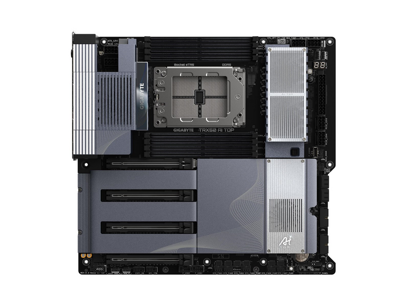 GIGABYTE TRX50 AI TOP Mainboard - AMD TRX50 - AMD sTR5 socket - DDR5 RAM - Extended ATX