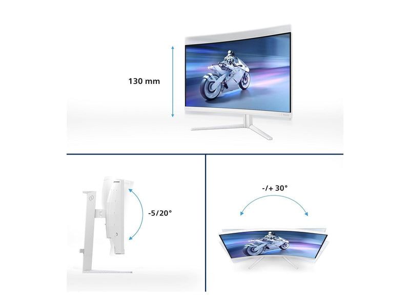 27" Philips Evnia 5000 - 2560x1440 - 180Hz - Fast VA - HDR10