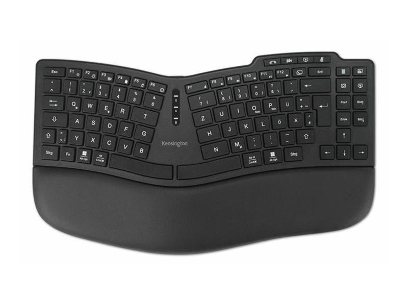Kensington Pro Fit Ergo KB675 EQ - Tastaturen - Deutsch - Schwarz