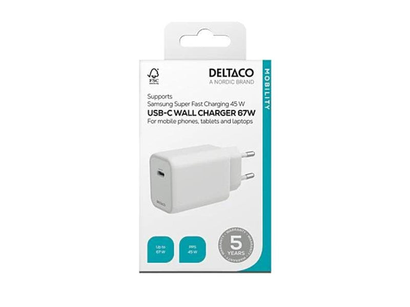 Deltaco USBC-GAN05 Mobile Device Charger