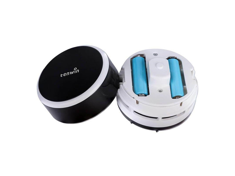 Tenwin 8050-1 mini cordless desk vacuum cleaner with batteries (black)
