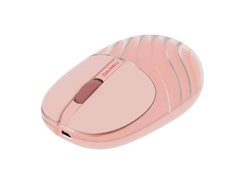 Dareu LM135G Wireless Mouse Pink - Maus (Pink)