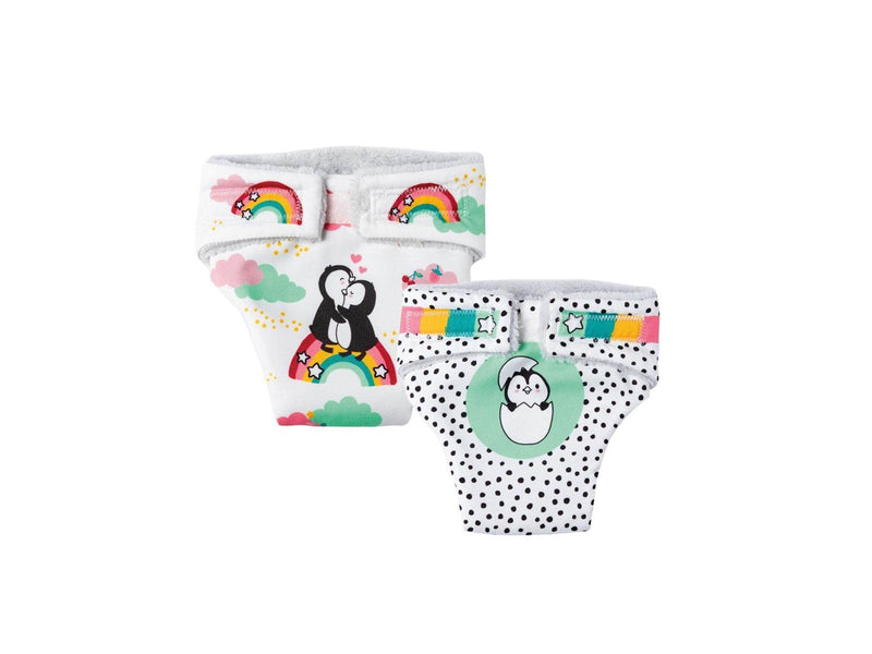 Heless Doll diapers Penguin 2 pieces 28-35 cm