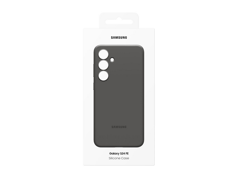 Samsung Galaxy S24 FE Silicone Case - Black
