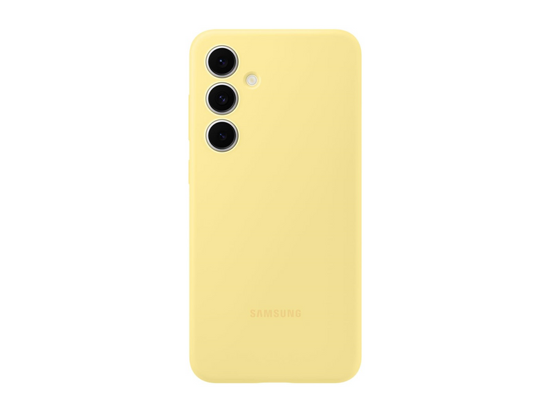 Samsung Galaxy S24 FE Silicone Case - Yellow