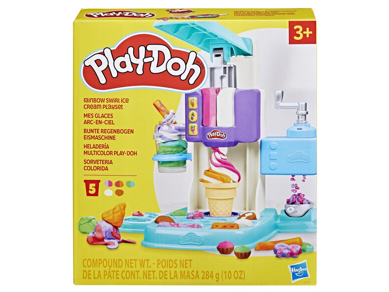 Play-Doh Rainbow Swirl Ice Cream Playset